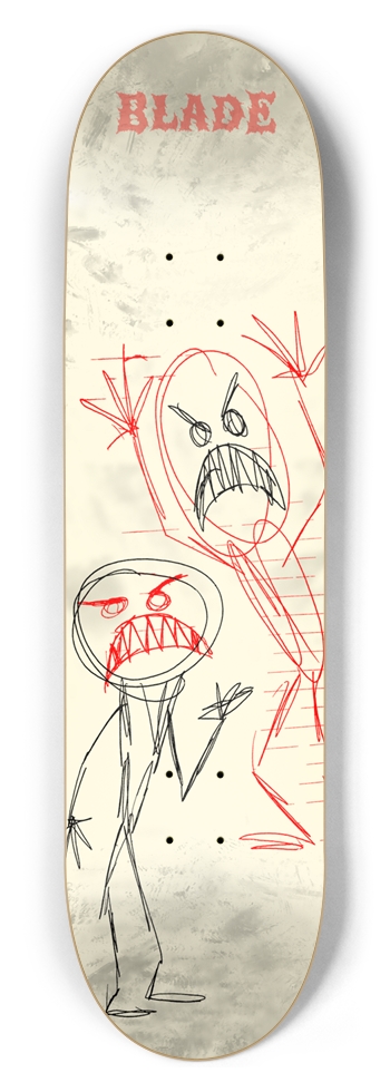 Sketchy deck 8-1/2 Skateboard Deck