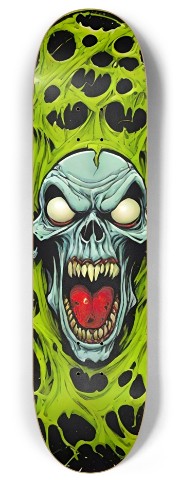 ABOMINATION ZOMBIE HEAD SPECIAL DECK 02 8 Inch Skateboard Deck