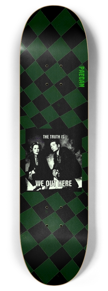 We Out Here 8 Inch Skateboard Deck