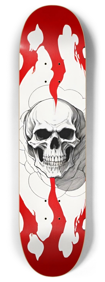 ABOMINATION X BONEHEAD FASTBACK 03 8 Inch Skateboard Deck