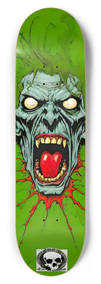 ABOMINATION ZOMBIE HEAD SPECIAL DECK 03 8-3/4 Inch Skateboard