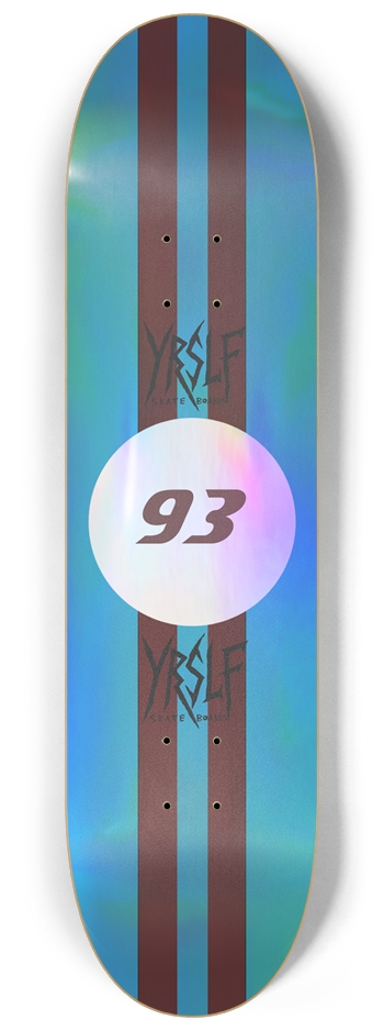 racing numbers YRSLF deck