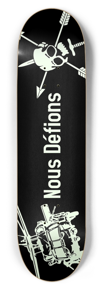 Nous Defions 8-1/2 Skateboard Deck