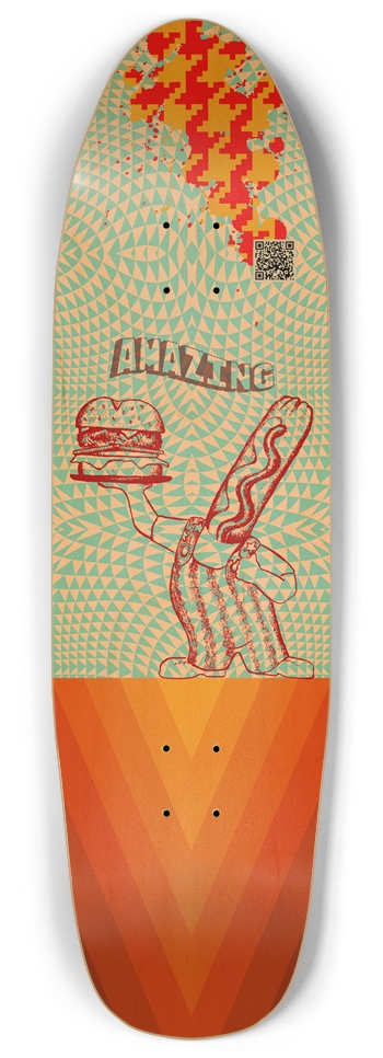 Burger Dog - Punk Punk Nose Pool Shape