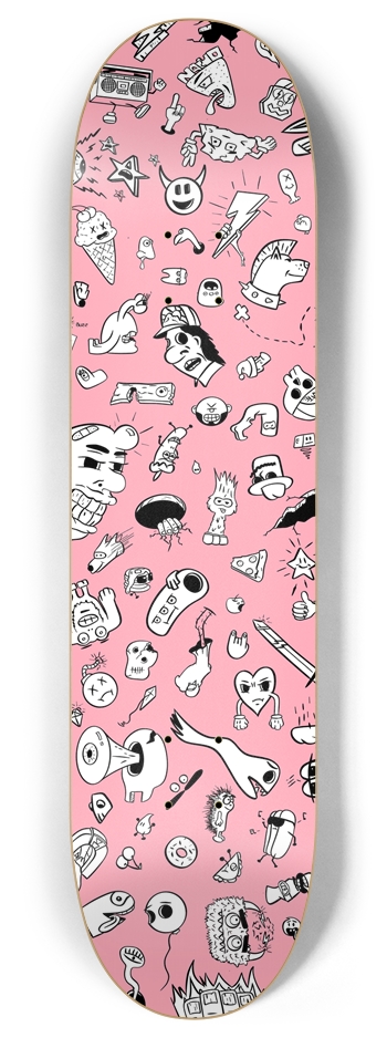 Chaos Crew: Hot Crush 8 Inch Skateboard Deck
