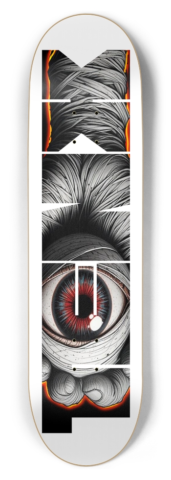 The Eye of Ra 8-1/2 Skateboard Deck