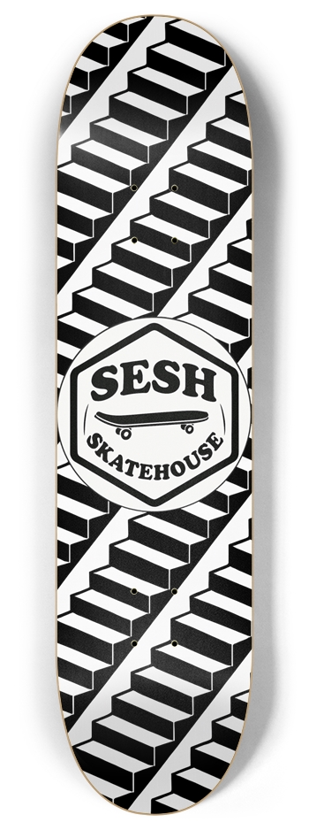 Stair if you dare! 8 Inch Skateboard Deck