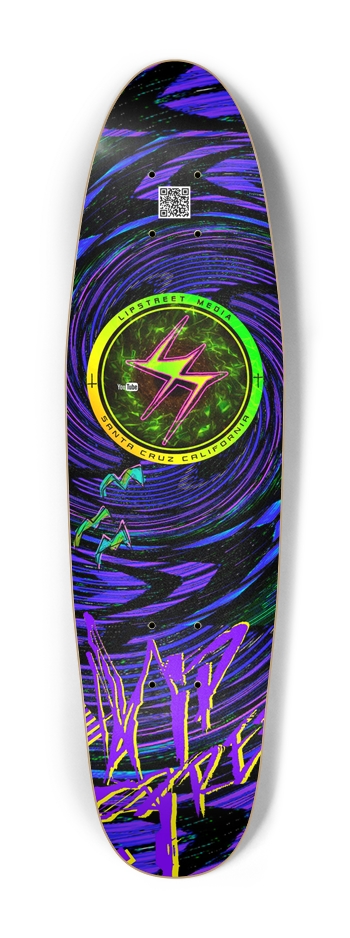 LIP STREET MEDIA © 'SPIRAL' Cruiser Cruiser Shape