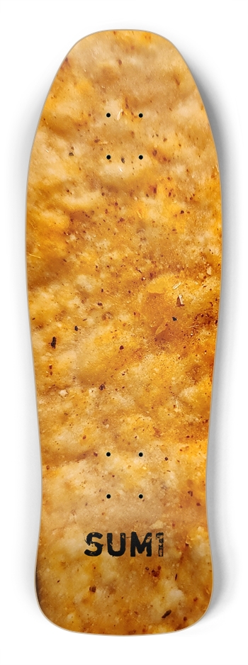 sum1sk8boards nacho chip shredder shape board 