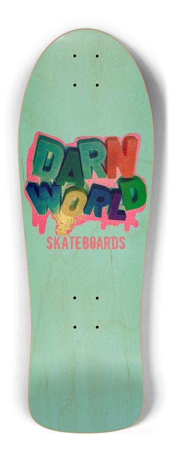 Pixel Drip Darn World Logo 
