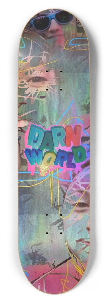 COOL FRIENDS 8.5” Holo 8-1/2 Skateboard Deck