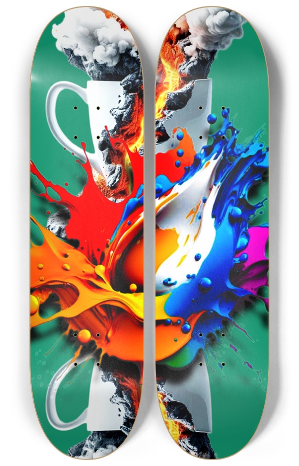 HOT COFFEE 2 Deck Wall Series