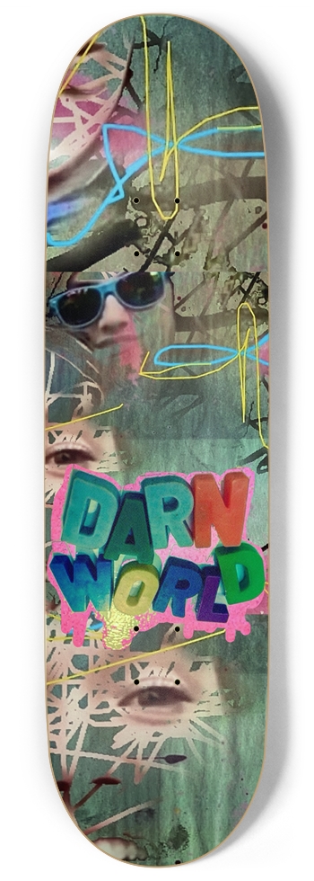 COOL FRIENDS 9” Glow 9 Inch Skateboard