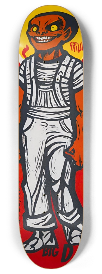 Big D Devil Deck 024 8 Inch Skateboard Deck