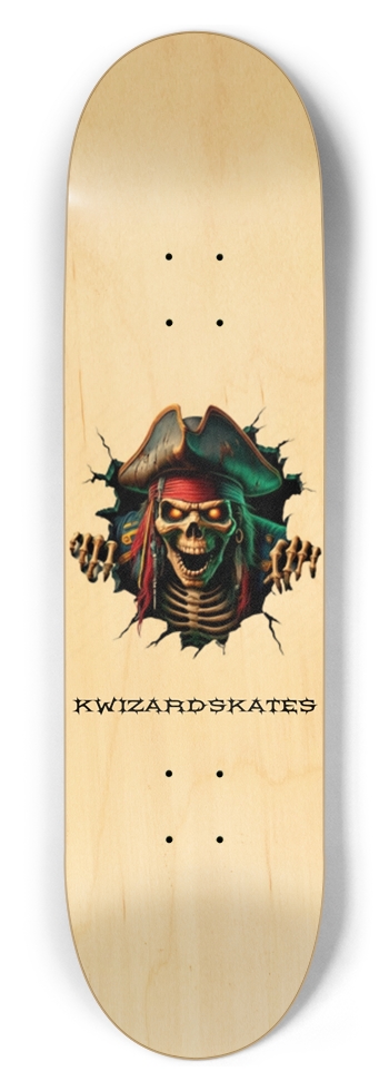 PRO SCREAMING PIRATE 8-1/2 Skateboard Deck