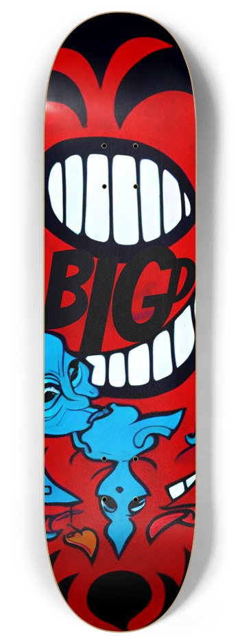 Big D Devil Deck 020 8 Inch Skateboard Deck