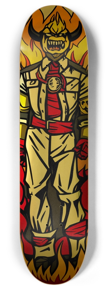 Big D Devil Deck 030 8 Inch Skateboard Deck