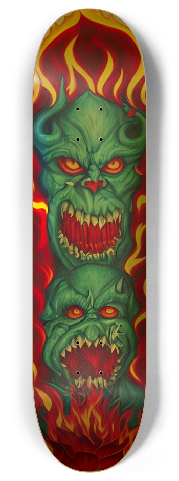 Big D Devil Deck 023 8 Inch Skateboard Deck