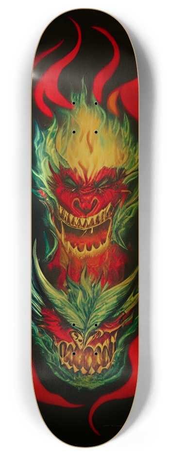 Big D Devil Deck 017 8 Inch Skateboard Deck