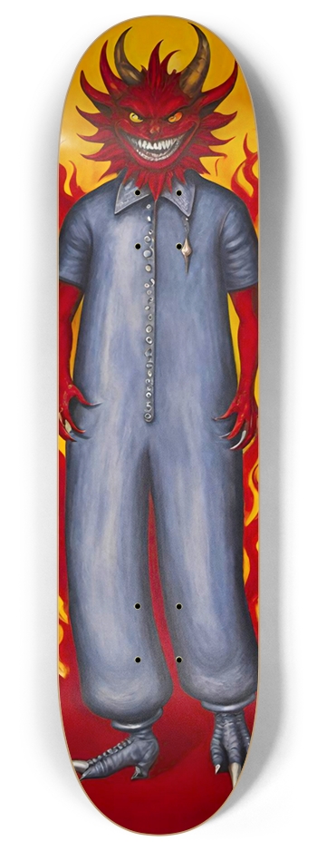 Big D Devil Deck 027 8 Inch Skateboard Deck