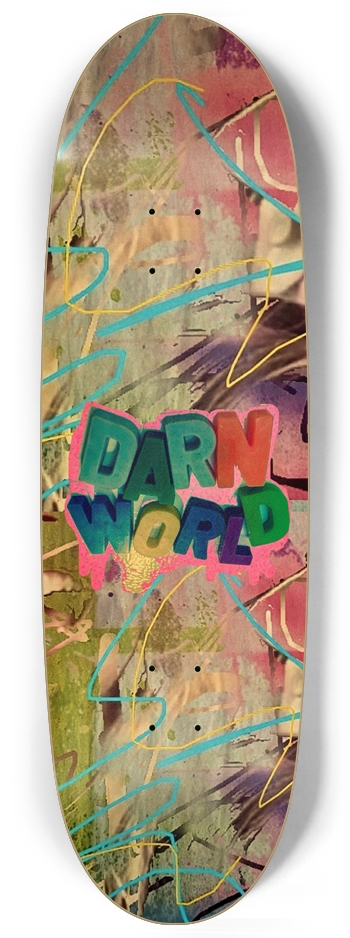 DARN WORLD EGGSTRACT WOOD 9.75” Egg Shape