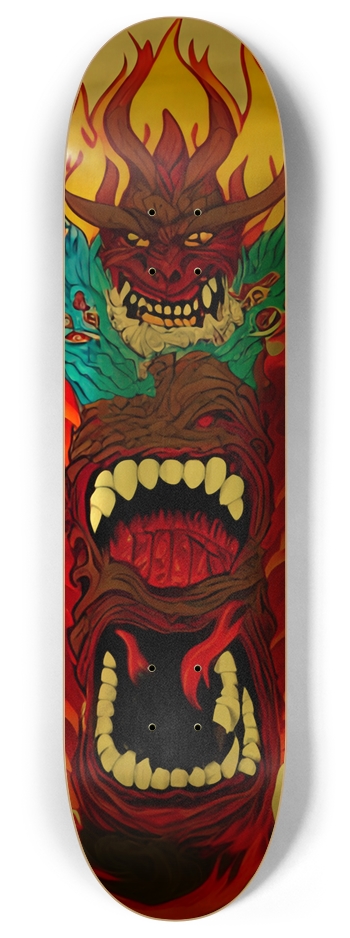 Big D Devil Deck 029 8 Inch Skateboard Deck