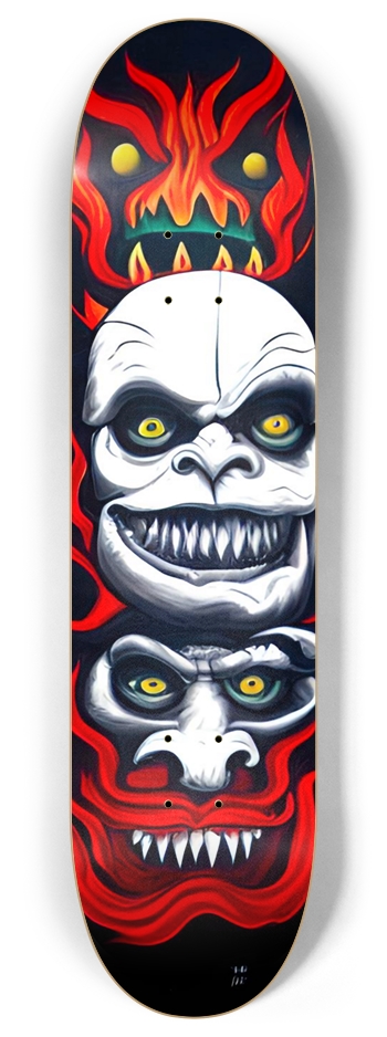 Big D Devil Deck 013 8 Inch Skateboard Deck