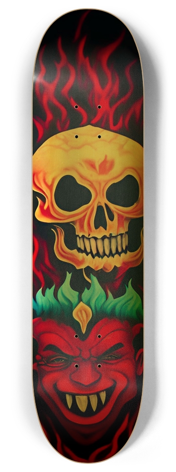 Big D Devil Deck 018 8 Inch Skateboard Deck