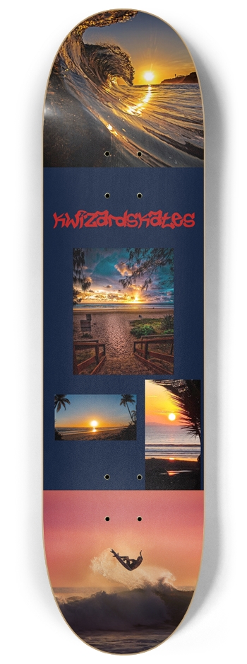 PRO SUNSET BEACH 8-1/4 Skateboard Deck