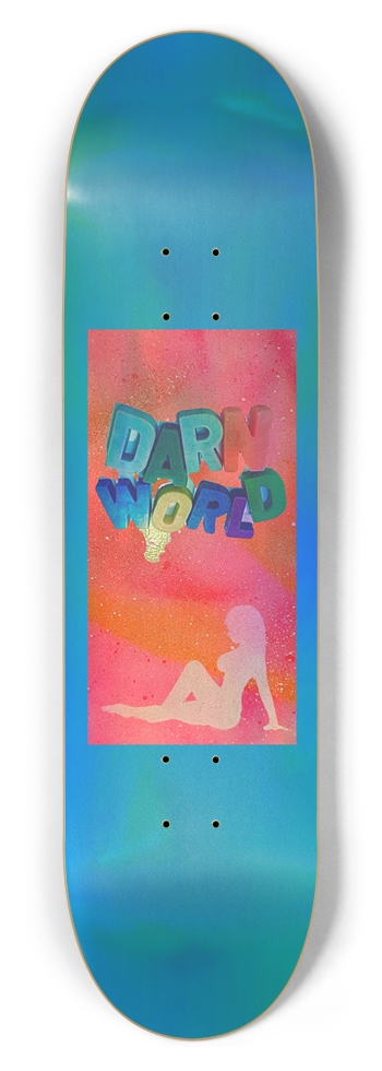 MUDFLAP GIRL 8.5” 8-1/2 Skateboard Deck