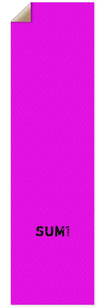 sum1sk8boards logo pink griptape  10 x 36  