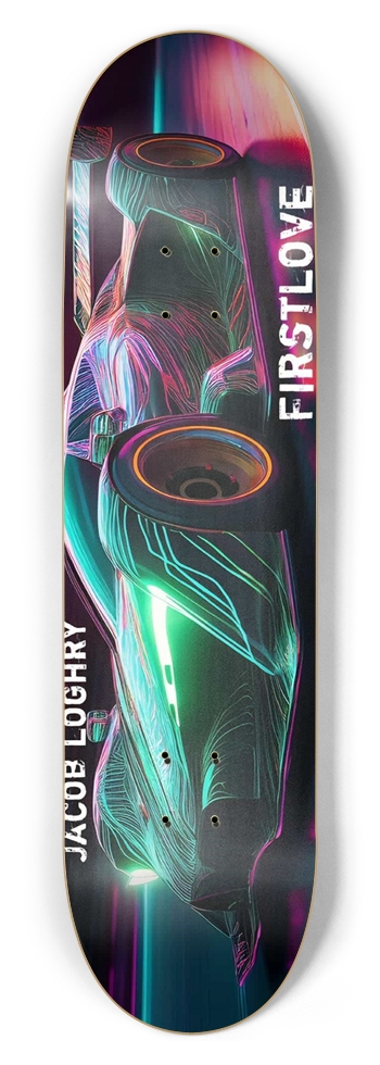Jacob Loghry Grid Racer 8.5 8-1/2 Skateboard Deck