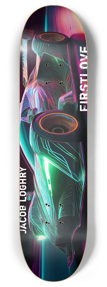 Jacob Loghry Grid Racer 8.0 8 Inch Skateboard Deck