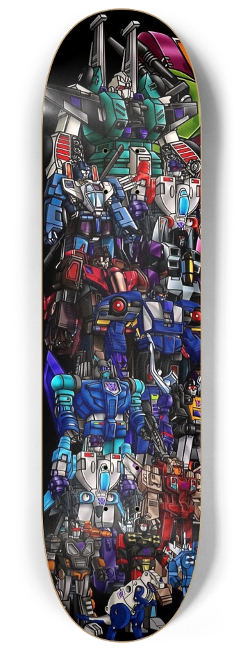 Series 10 ○ More Than Meets your Eye. #1 8-1/4 Skateboard Deck