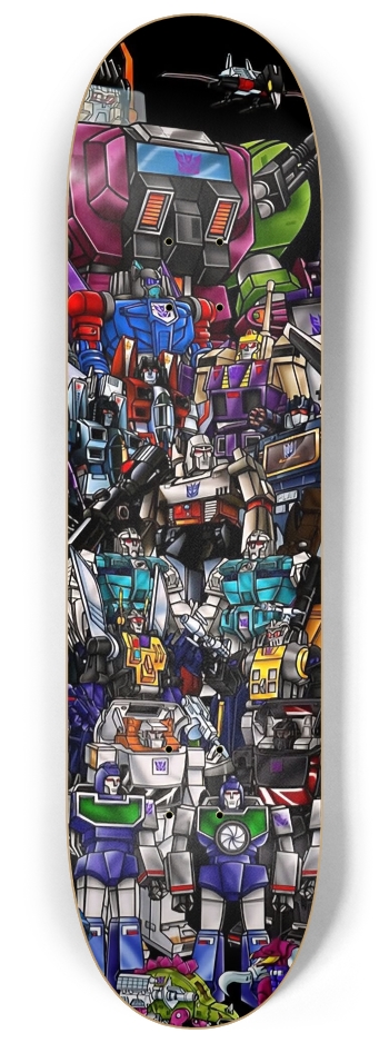 Series 10 ○ More Than Meets your Eye. #2 8-1/4 Skateboard Deck