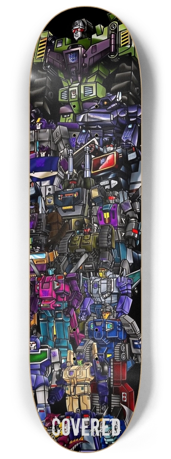 Series 10 ○ More Than Meets your Eye. #3 8-1/4 Skateboard Deck