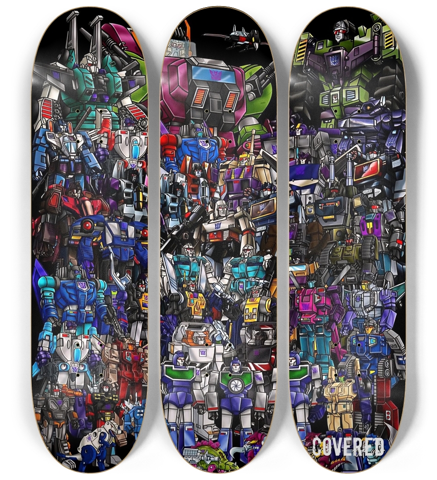 Series 10 ○ More Than Meets your Eye. 3 Deck Wall Series