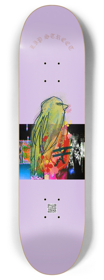 'ALMOST a BLANK' LIP STREET © POPSICLE 8 Inch Skateboard Deck