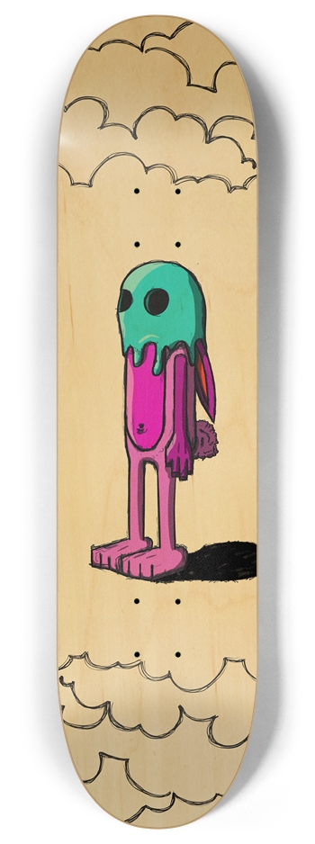 Napalm Cottontail 8 Inch Skateboard Deck