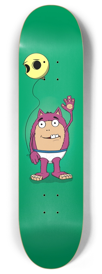 Furry Murray 8 Inch Skateboard Deck