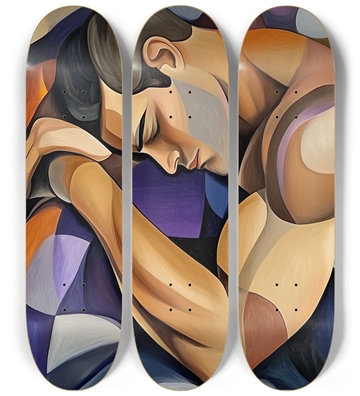 Healing 3 decks custom Skateboard Series