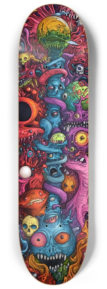 Mindscream 3 deck custom Skateboard Series #1