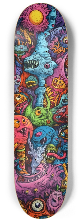 Mindscream 3 deck custom Skateboard Series #2 8-1/4 Skateboard Deck