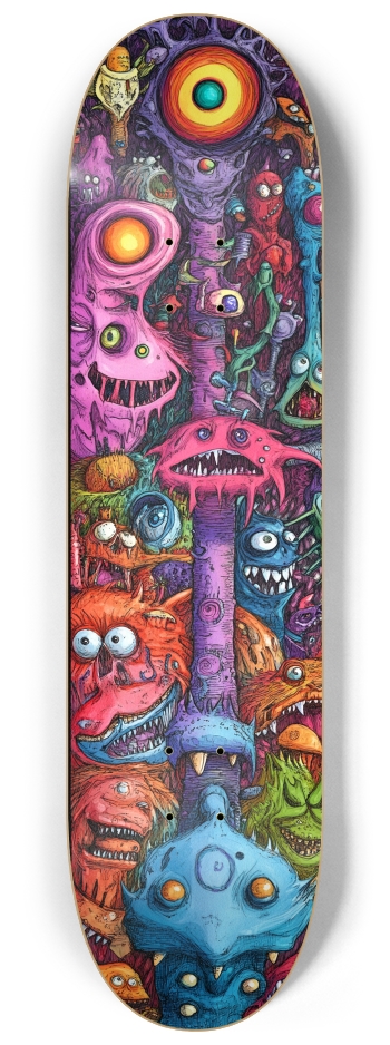 Mindscream 3 deck custom Skateboard Series #3