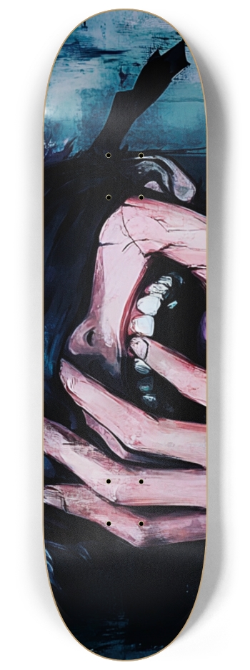 Saturo Gojo jujutsu kaisen customSkateboard Series #2