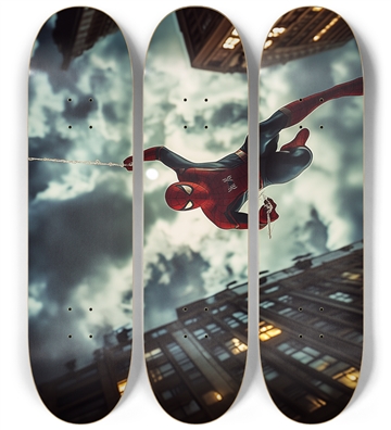 Spiderman Skateboard custom Series