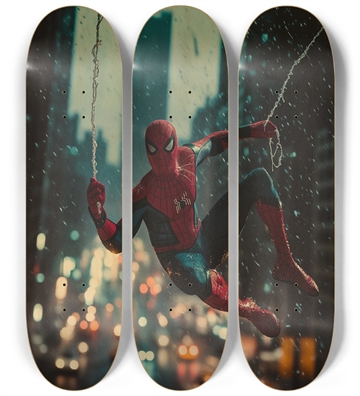 Spiderman Skateboard custom Series