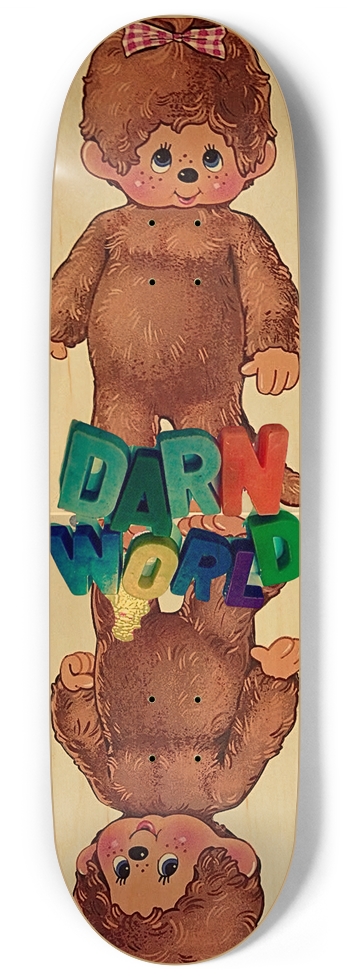 Monchichi Monchichi Pro 9 Inch Skateboard