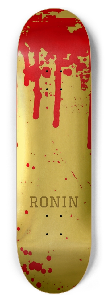 RONIN Bloody Gold Board 8-3/4 Inch Skateboard