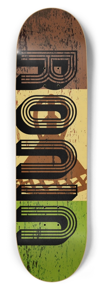 RONIN WORLDWIDE DECKS Lesotho Apex Pro Flag 8-3/4 Inch Skateboard